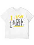 I Like Funk Black Graphic Tee