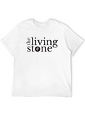 The Living Stone Black Graphic Tee
