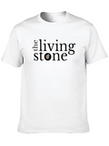The Living Stone Black Graphic Tee