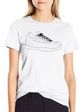 Black Sneaker Tee - Stylish & Comfy