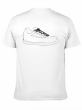 Black Sneaker Tee - Stylish & Comfy