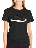 Black Sneaker Tee - Stylish & Comfy