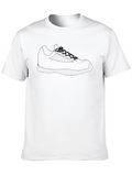 Black Sneaker Tee - Stylish & Comfy