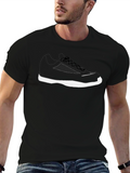 Black Sneaker Tee - Stylish & Comfy