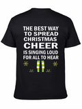 Christmas Cheer T-Shirt - Sing Loud!