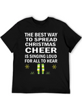 Christmas Cheer T-Shirt - Sing Loud!