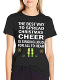 Christmas Cheer T-Shirt - Sing Loud!