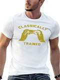 Classically Trained Gamer T-Shirt - Retro Gaming Tee
