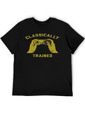 Classically Trained Gamer T-Shirt - Retro Gaming Tee