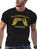 Classically Trained Gamer T-Shirt - Retro Gaming Tee