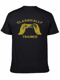 Classically Trained Gamer T-Shirt - Retro Gaming Tee