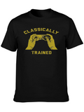 Classically Trained Gamer T-Shirt - Retro Gaming Tee