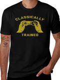 Classically Trained Gamer T-Shirt - Retro Gaming Tee