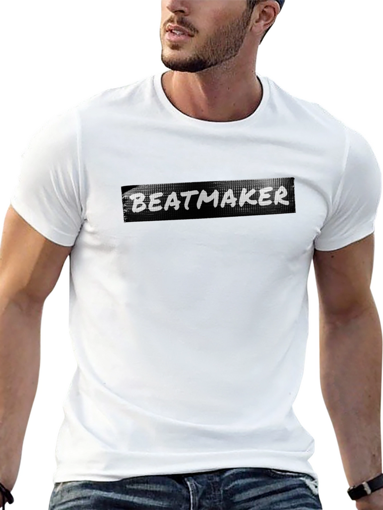 Beatmaker Graphic Tee - Black Cotton