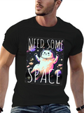 Need Some Space Cat Graphic Tee