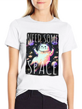 Need Some Space Cat Graphic Tee