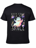 Need Some Space Cat Graphic Tee