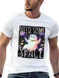 Need Some Space Cat Graphic Tee