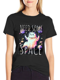 Need Some Space Cat Graphic Tee