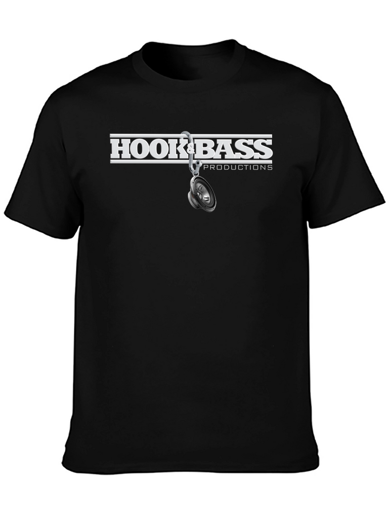 Hook & Bass Productions Black T-Shirt