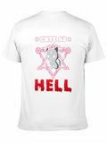 Cute as Hell T-Shirt Gothic Satanic Cat