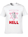 Cute as Hell T-Shirt Gothic Satanic Cat