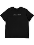 Cool Mom Graphic Tee - Black