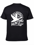 Wilderness Hunting Club Black T-Shirt