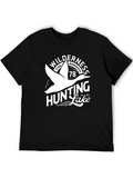 Wilderness Hunting Club Black T-Shirt