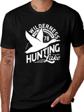 Wilderness Hunting Club Black T-Shirt