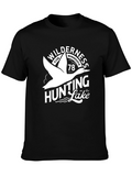 Wilderness Hunting Club Black T-Shirt