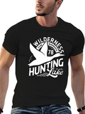 Wilderness Hunting Club Black T-Shirt