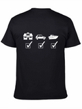 House Car Boat Checklist T-Shirt
