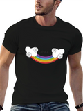 Rainbow Smile T-Shirt - Stylish Comfort