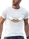 Rainbow Smile T-Shirt - Stylish Comfort