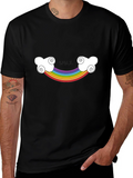 Rainbow Smile T-Shirt - Stylish Comfort