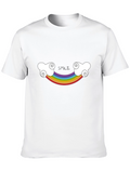 Rainbow Smile T-Shirt - Stylish Comfort