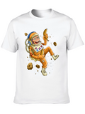 Astronaut Monkey T-Shirt - Banana Space Adventure