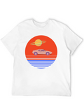 Retro Synthwave Car T-Shirt