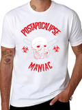 Post Apocalyptic Maniac Graphic Tee