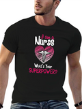 Nurse Superpower Graphic Tee
