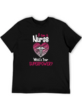 Nurse Superpower Graphic Tee