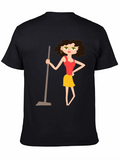 Cartoon Character Graphic Tee