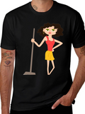 Cartoon Character Graphic Tee
