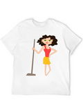 Cartoon Character Graphic Tee