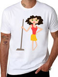 Cartoon Character Graphic Tee