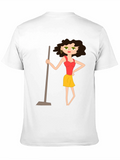 Cartoon Character Graphic Tee