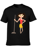 Cartoon Character Graphic Tee