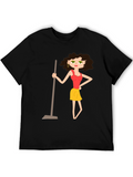 Cartoon Character Graphic Tee