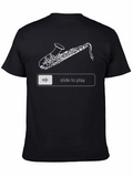 Saxophone Slide to Play Graphic T-Shirt